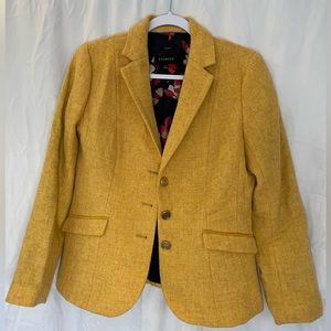 Talbot’s Wool Blend Yellow/Gold Women’s Blazer